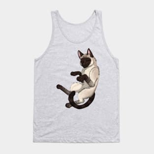 Seal Lynx Point Shorthair Tank Top